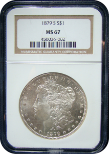 コレクション PCGS MS67 Morgan Silver Dollars NGC/PCGS MS-67 | U.S. Rare Coins | Buy Rare
