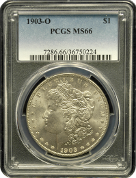 1903 O Morgan Dollar NGC/PCGS MS 66