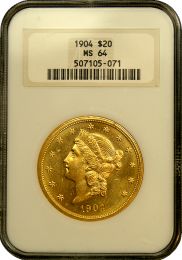 $20 Liberty Gold Coin NGC/PCGS MS-64 - In Holder