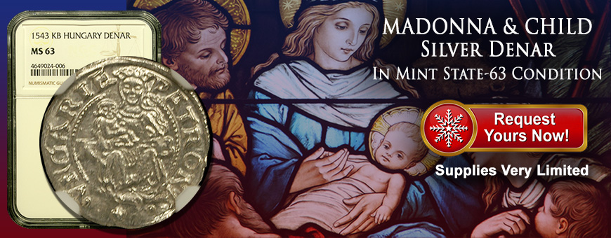 Madonna and Child Silver Coin